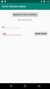 Quick Decision Maker screenshot 3
