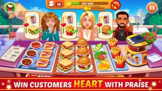 Cooking Dream: Crazy Chef Restaurant Cooking Games screenshot 2