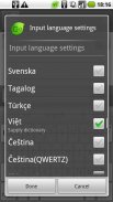 Vietnamese for GO Keyboard screenshot 1