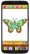 Butterfly Coloring Book Pages screenshot 4