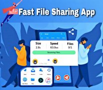 Fast File Transfer And Sharing Music & Videos App screenshot 1