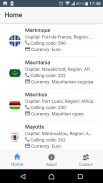 Countries, Currencies, Phone codes screenshot 7