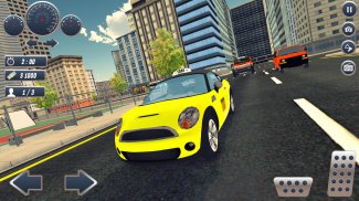 City Taxi Cab Driver - Car Driving Game screenshot 4