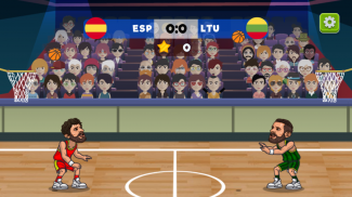 Basket Swooshes - basketball game screenshot 0