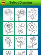 Flowers Coloring Book - Images Painting for kids screenshot 4