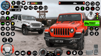 Real Prado Car: Jeep Games 4x4 screenshot 7