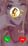 fake call princess prank Simulator screenshot 4