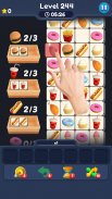 Comida Match 3D: Puzle Azulejo screenshot 8