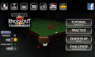 Snooker Knockout Tournoi screenshot 4