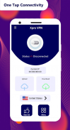 Blue VPN - Speedy VPN Unlimited & Secure Hotspot screenshot 1