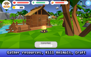 Craft Island Survival 3D screenshot 1
