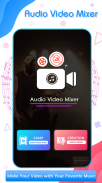 AV Mixer : Audio Video Mixer & MP3 Ringtone Maker screenshot 0