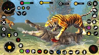 Angry Tiger Family Simulator: Tiger Attack screenshot 0