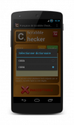 Word Checker - French screenshot 3