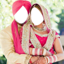 Wedding Couple Photo Suit Icon