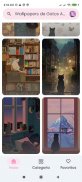 Wallpapers de Gato Aesthetic screenshot 2