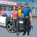 Virtual Police Man Icon