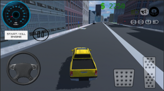 Revo Hilux Taxi City Simulator screenshot 1