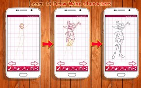 Learn to Draw Winx screenshot 5