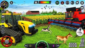 Indian Farming Tractor Game 3D screenshot 4