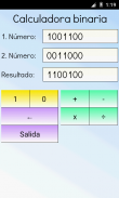 Calculadora Binaria screenshot 2