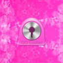 GO Locker Theme Roze Ster Icon