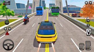 Modern Taxi Driver Car Games screenshot 3