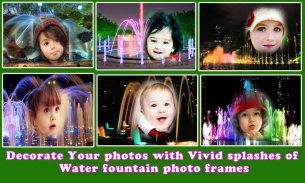 Water Fountain Photo Frame screenshot 2