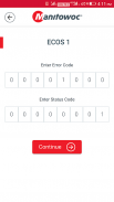 Manitowoc Diagnostic Code App screenshot 1