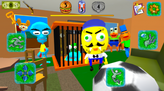 Sponge Neighbor Escape 3D screenshot 2