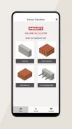 Calculette de volume Hilti screenshot 3