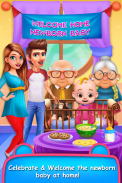 Mommy Care Newborn Baby Games screenshot 4