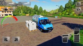 Milk Van Cow Milk Delivery Sim screenshot 5
