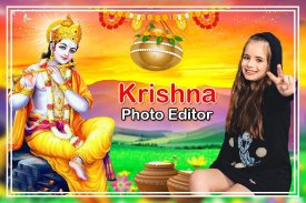 Krishna Janmashtami Photo Editor 2021 screenshot 2