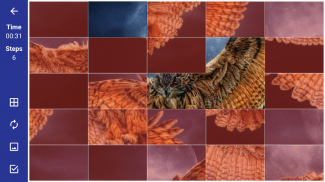 Tile Puzzle: beautiful birds screenshot 2