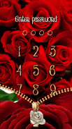 Rose Theme Zipper Lock Screen screenshot 5