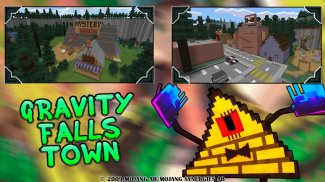 Mystery Gravity Falls Town Map screenshot 0