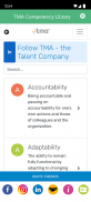 TMA Competency Library screenshot 2