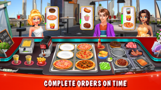 Crazy Cooking Chef: Kitchen Fever & Food Games screenshot 1
