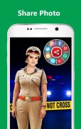 Women Police Suit Photo Editor screenshot 0