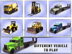 Construction Vehicles Cargo Truck Game screenshot 6