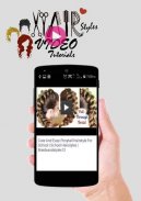 Hairstyles video tutorials screenshot 4