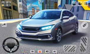 simulator melayang dan mengemudi: game Honda Civic screenshot 6