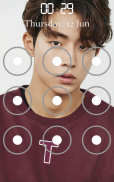 Nam Joo Hyuk Pattern Lock Screen screenshot 3