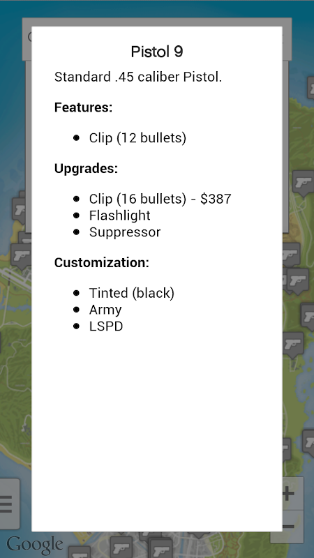 Unofficial Map For GTA 5 for Android - Download