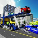 Car Transporter 3D Trailer Sim Icon