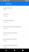 Pavement Preservation Checklist screenshot 0