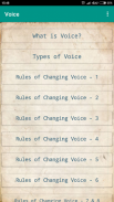 Voice English Grammar Active to Passive screenshot 0