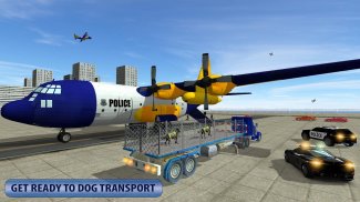 Police Airplane Dog Transport screenshot 6