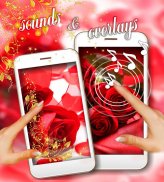 Love Roses Theme live wallpapar screenshot 1